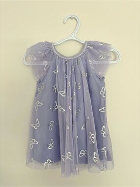 Joe Fresh Lavender Tulle Butterfly Dress
